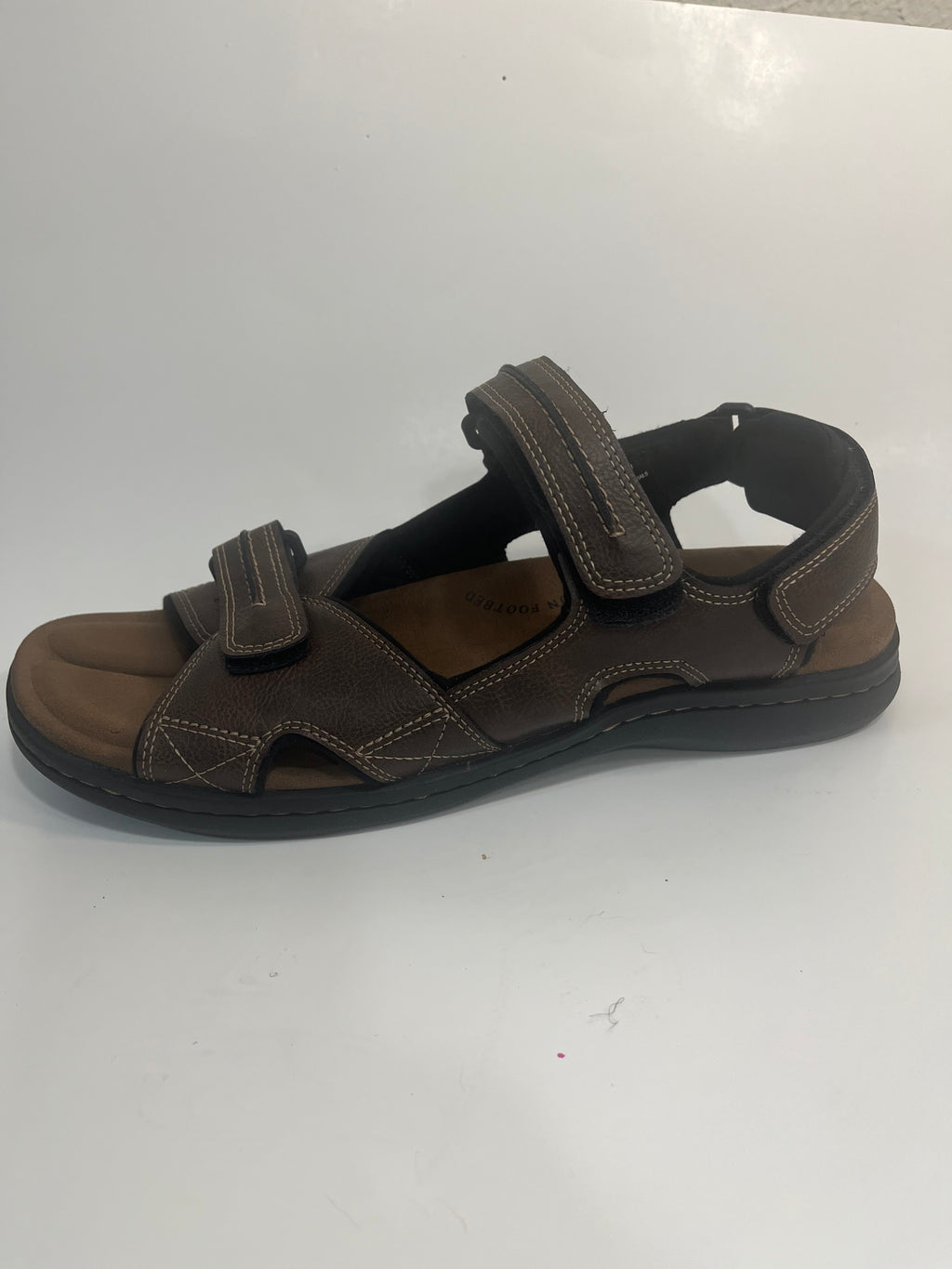 Dockers Men's Memory Foam Sandal - Brown (Size 14M) - Lightly Worn